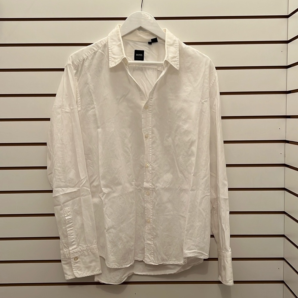 Boss White Men's Shirt